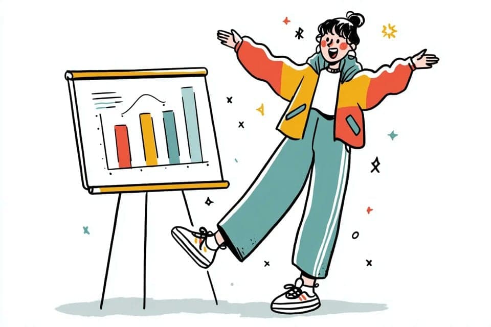 A simple illustration of a [subject] in [outfit], [doing ...
